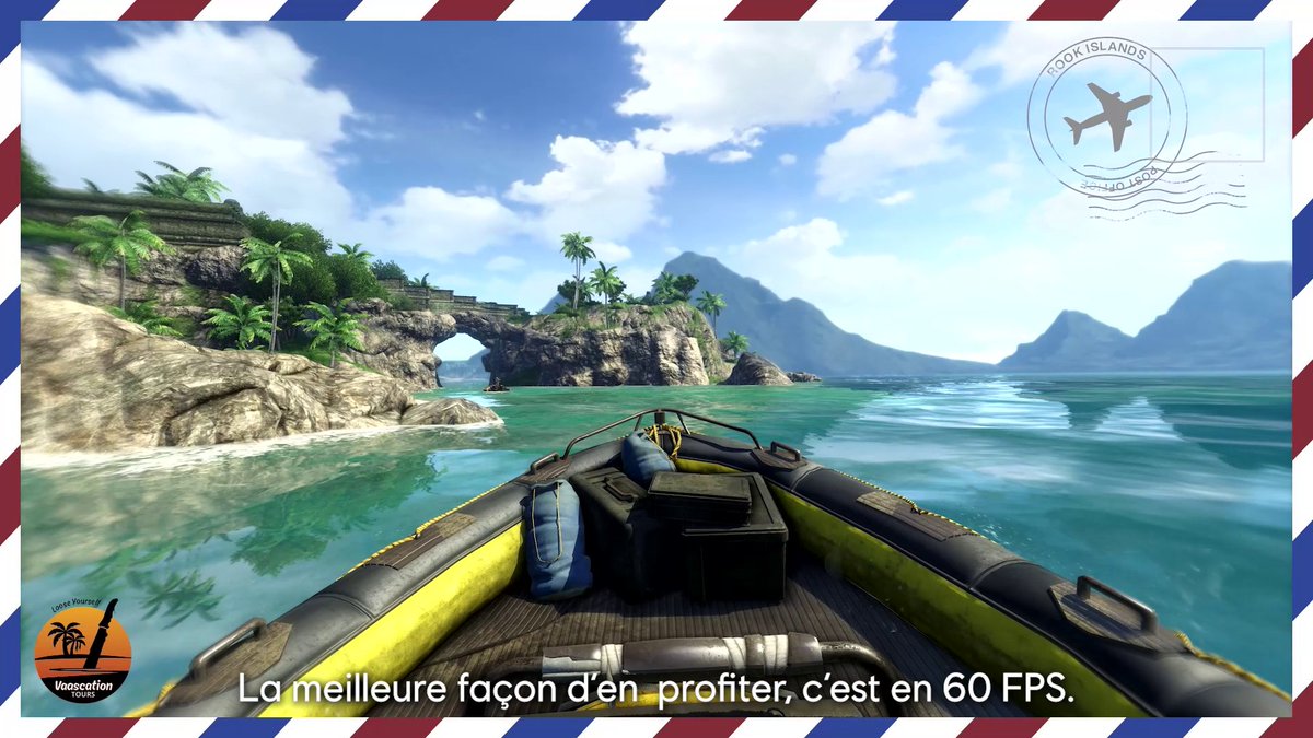 Les Îles Rook ont toujours été d'une beauté mortelle, elles le sont encore plus en 60 images par seconde. 🏝️ Far Cry 3, disponible en 60 FPS dès demain sur la génération de consoles actuelle ! 💥🎮