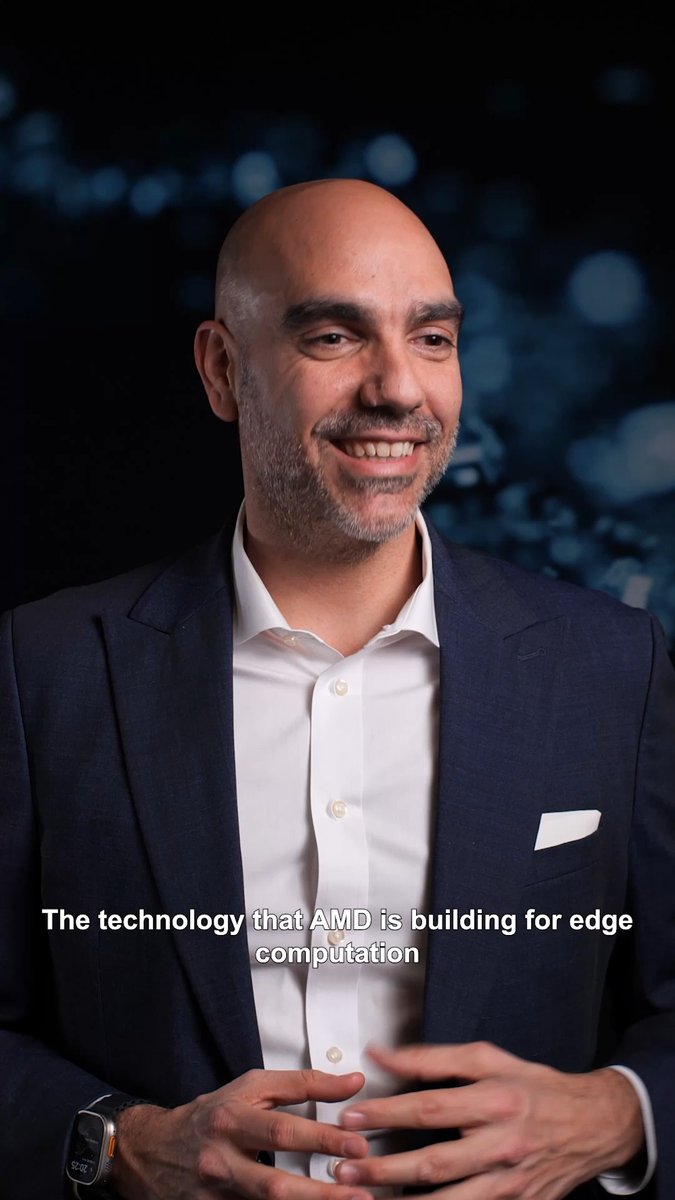 Backstage at CES, Daniele Pucci from Generative Bionics (Generative Bionics) explains how AMD edge technology is making humanoid robots as efficient as they are intelligent, bringing Physical AI into real human work environments.