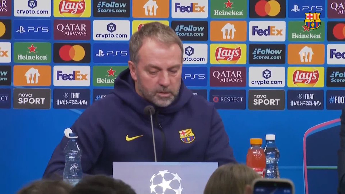 Hansi Flick on tomorrow's #ucl game: