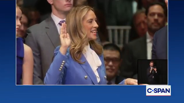 Mikie Sherill (D) Sworn in as New Jersey Governor