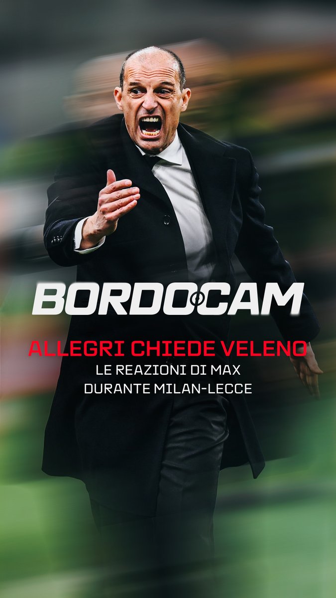 Allegri chiede veleno โ ๏ธ Fullkrug lo accontenta ๐ฉ๐ช ๐ค Davide Bernardi BordoCam #MilanLecce arriva oggi su #DAZN! ๐ฒ @pokerstarsnews #BordoCam