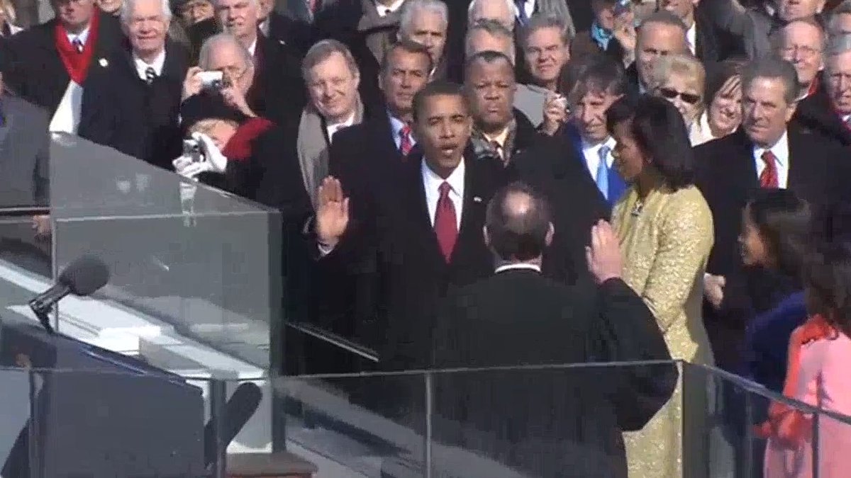 On this day in 2009, Barack Obama was inaugurated as President of the United States.