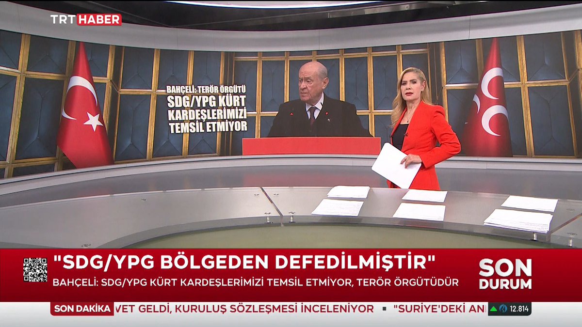 SDG/YPG terör örgütüdür, Kürt kardeşlerimizi temsil etmesi, onlar adına söz ve hak iddiasında bulunması kuyruklu yalan, A’dan Z’ye hayal mahsulüdür.