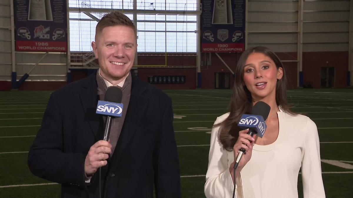 "That's a head coach." Connor Hughes and @nikilattarulo discuss John Harbaugh's opening press conference as the Giants' head coach: