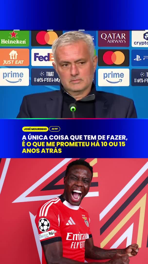 Bruma tem uma promessa a cumprir a José Mourinho 👀 #sporttvportugal #CHAMPIONSnaSPORTTV #UEFAChampionsLeague #SLBenfica