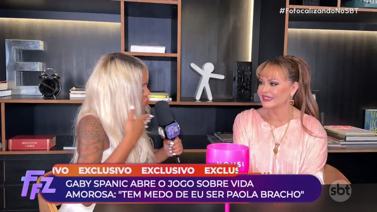 Gaby Spanic abre o jogo sobre a vida amorosa: “Têm medo de eu ser Paola Bracho” #FofocalizandoNoSBT