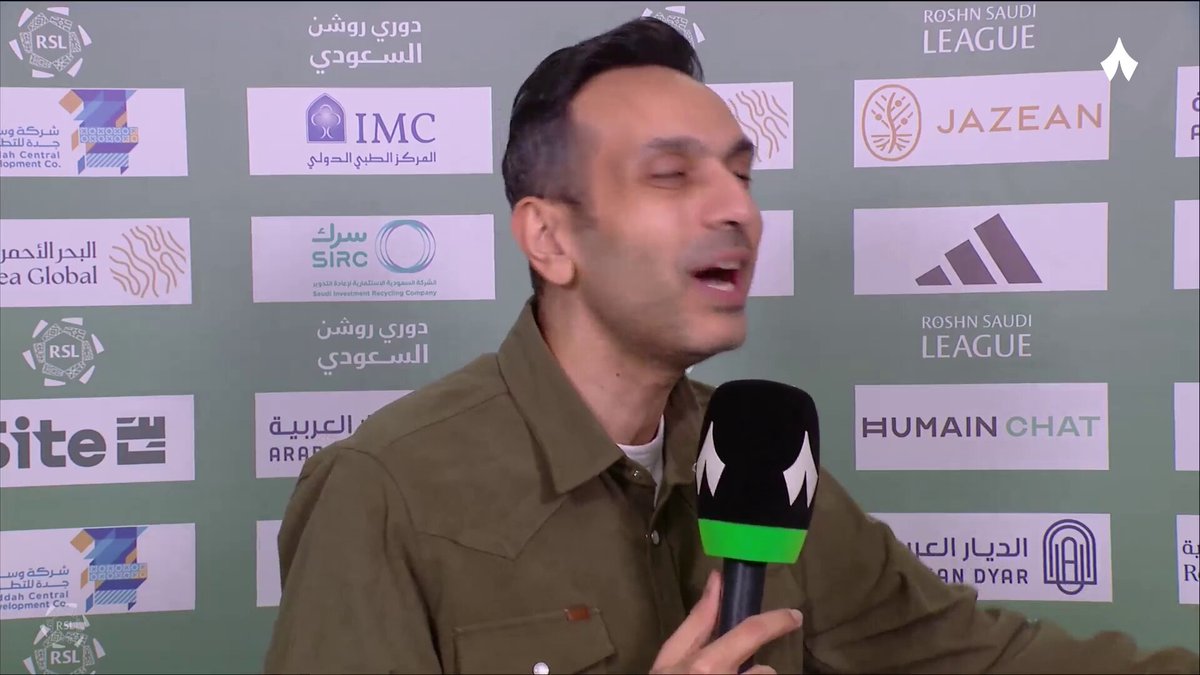 🚨🚨🚨🚨🚨🚨🚨🚨🚨🎙️ علي مجرشي: أرقامي ماني راضي عنها لأنها قليلة، وإن شاء الله نقدر نساهم أكثر في الفترة الجاية.