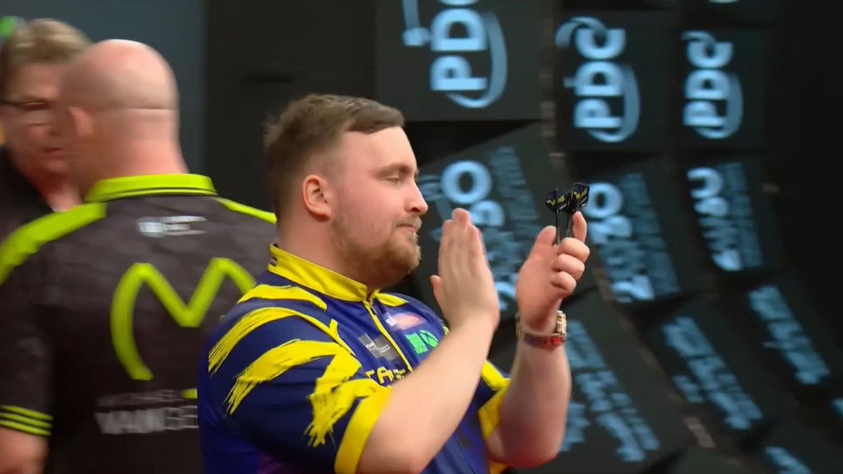 LITTLER WINS IN RIYADH! 👏 Luke Littler is the inaugural Saudi Arabia Darts Masters champion! The world number one averages almost 105 to defeat Michael van Gerwen in a thrilling final! 🔥 📺 #RiyadhSeasonDarts