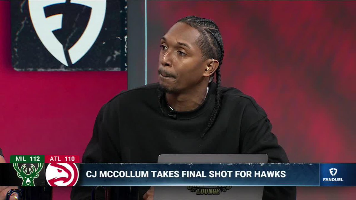"Why are the Atlanta fans outraged? ... They were losing before the trade, they're still losing." - DeMarcus Cousins Lou Williams explains Hawks fans' are outraged by CJ McCollum because he was the return piece for their beloved Trae Young ๐ Michelle Beadle | Chandler Parsons