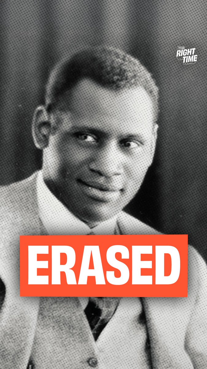 Paul Robeson used to be one of the most famous black men in American history, and now no one knows who he is “The decision was made very clearly to erase him from American life.”