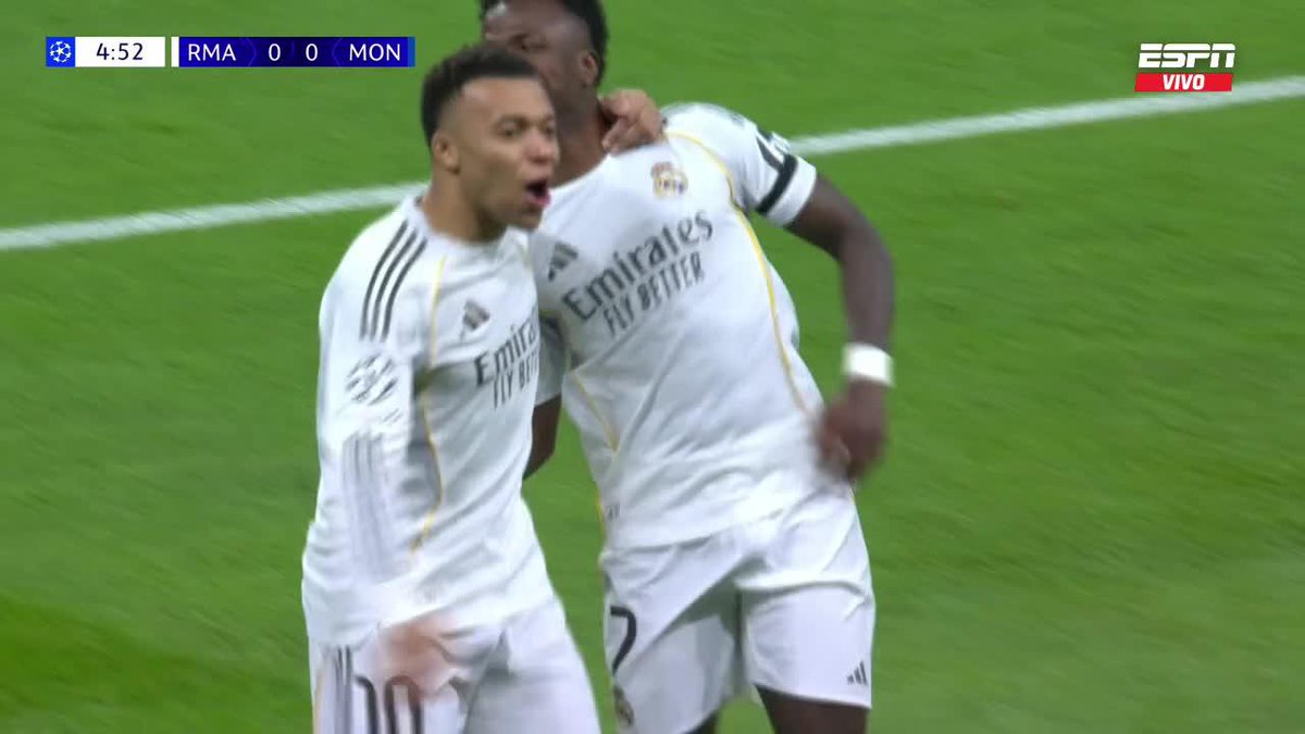La armaron Mastantuono y Valverde. La definió Mbappé. Real Madrid ya gana 1-0.