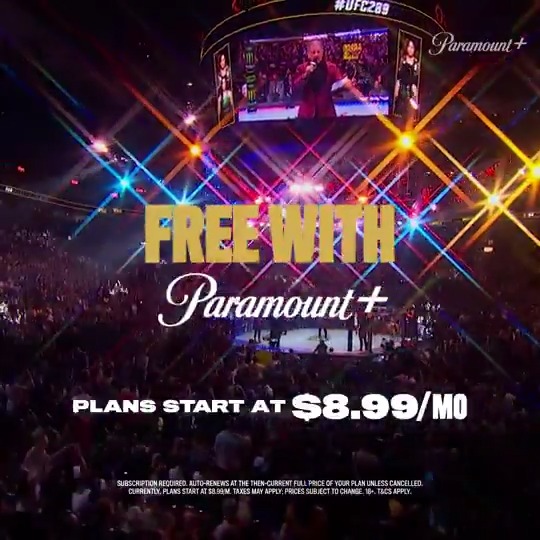 For the first time ever, UFC's biggest night is only on Paramount+. In UFC 324, highlight machine Justin Gaethje faces off against Paddy "The Baddy" Pimblett, and Sean "Suga" O'Malley takes on Song Yadong. Stream every UFC fight live with your Paramount+ subscription.