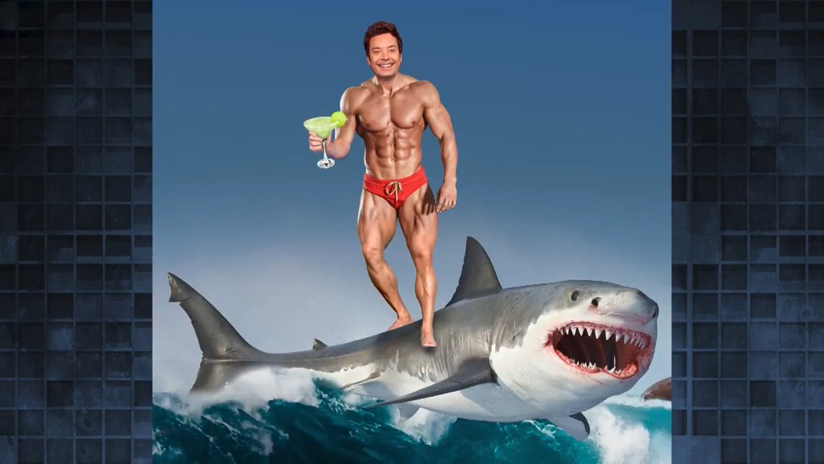 Jimmy shares photos from 2016 😂 #FallonTonight