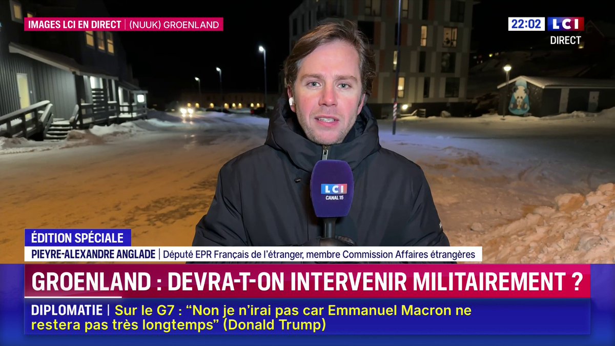 Groenland : Emmanuel Macron "est attaqué par le président Trump, précisément parce qu'Emmanuel Macron est un rempart. Il est celui qui mène au nom des Européens le combat pour le respect de la souveraineté", Pieyre-Alexandre Anglade