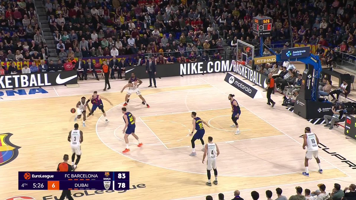 Dubai, Barcelona'da çift haneden dönüyor 👀 🔥 McKinley Wright, Vesely'i uçurarak çok kritik bir üçlük yolladı!