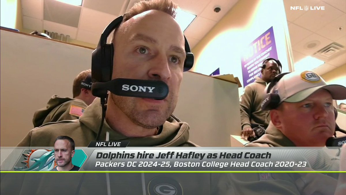 What led the Dolphins to hire Jeff Hafley as head coach? 🤔 Jeff Darlington breaks it down ✍️