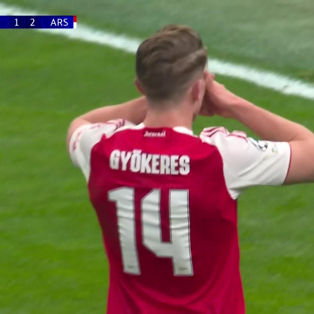Arsenal's big money signing silences his doubters 🤫🎯 #SSFootball | #UCL
