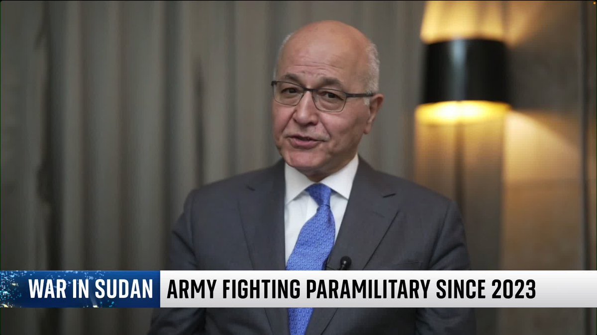 "There is no words that can describe the suffering of the people." UN High Commissioner for Refugees Barham Salih tells Yalda Hakim why his first official trip in the position was to Chad to meet Sudanese refugees. 📺 Sky 501, Virgin 602