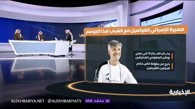 تركي الغامدي لـ "المنتصف": أوجه نصيحتي لرئيس نادي الشباب، استمرار ألغواسيل مضيعة للوقت وأتمنى من عبدالعزيز المالك عدم المكابرة وتكرار سيناريو هبوط الأهلي