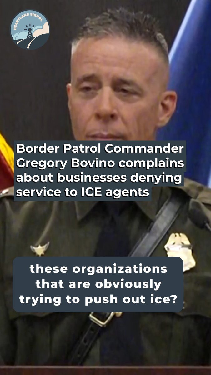 Border Patrol Commander Gregory Bovino complains about Minneapolis and St. Paul businesses denying service to federal immigration agents. "Our Border Patrol agents, our ICE officers are parents. They're citizens. They enjoy the rule of law just like everyone else. So to deny them a cup of coffee or lawful commerce seems to be absolutely opposite of what we would expect in a lawful orderly society."