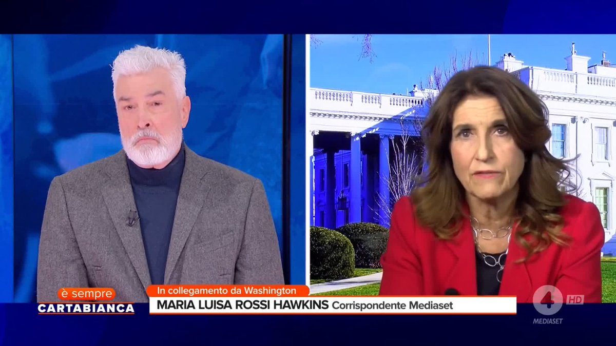 "Il vero problema è l'ipocrisia della destra e della sinistra americana che non hanno mai voluto risolvere il problema dei 14 milioni di immigrati irregolari che contribuiscono all'economia americana" Maria Luisa Rossi Hawkins a #ÈsempreCartabianca
