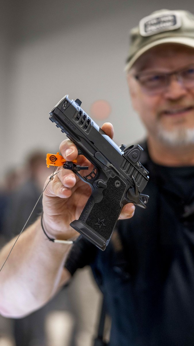 Thoughts on the new Staccato HD C4X? SHOT Show 2026 #SHOTShow P.S. - Are you accidentally breaking these firearm laws while traveling? Reveal the firearm laws In your state and the ones you’re traveling to with this FREE Map: