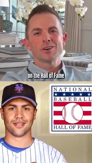 David Wright congratulates Carlos Beltrán on his election to the Hall of Fame!