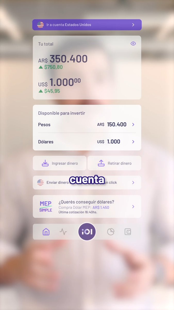 ¿Tenés pesos en tu cuenta que no estás usando? 💸 El FCI IOL Cash Management invierte tu dinero de forma automática, con bajo riesgo y disponibilidad en 24 hs. 🚀 Ideal para tener tus pesos siempre en movimiento… y siempre a mano. Descargá la app y empezá a invertir de manera práctica y segura. 💜