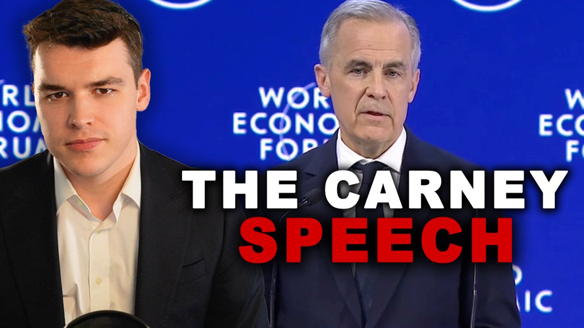 Mark Carney's speech at the WEF in Davos is perhaps the most important speech delivered by a Canadian PM this century. This speech will not solve Canada's many domestic problems. But it does place Canada as the world's leading middle power. How will Conservatives respond?