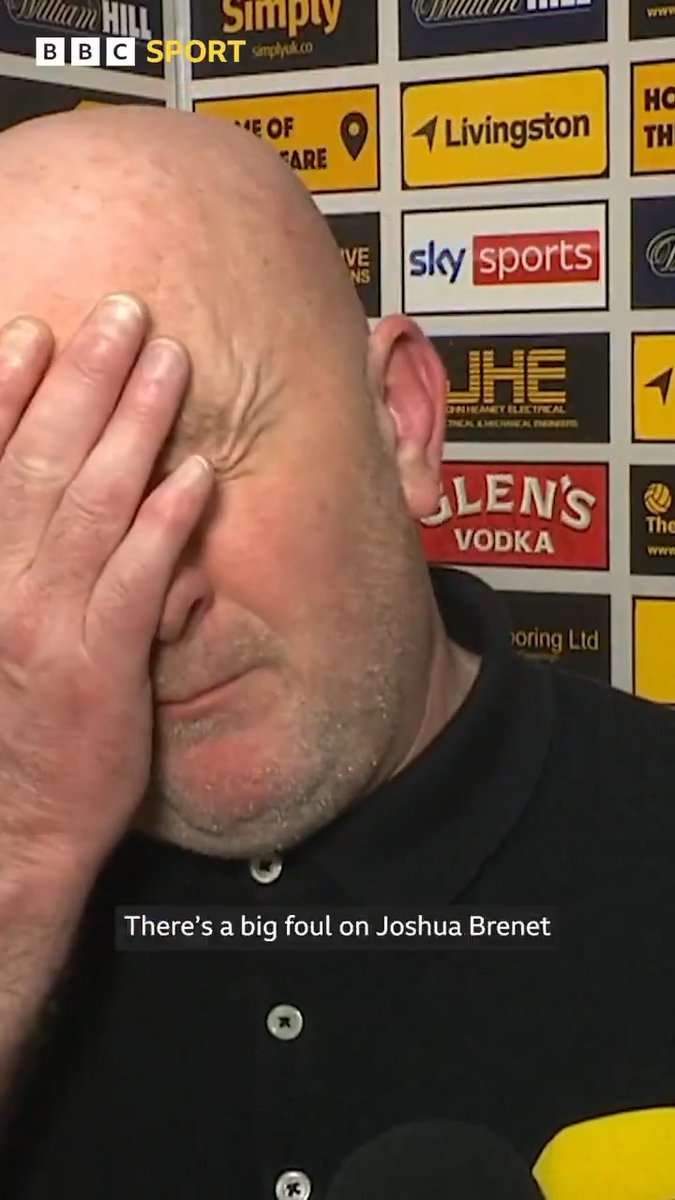 'I'm really, really angry... I don't understand how you get it wrong' 🤦♂️ Livingston boss David Martindale blames VAR for St Mirren's late equaliser ⤵️ #BBCFootball