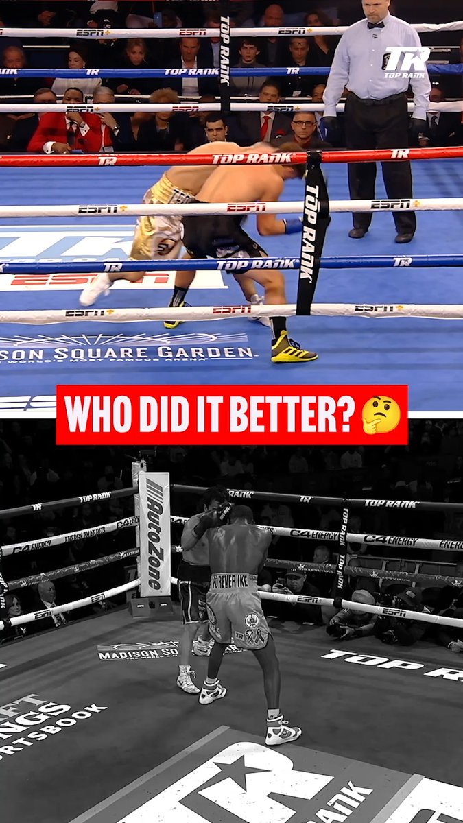 Teofimo Lopez and Bruce Carrington know how to show out for an MSG crowd 🗽😳 💥 Who scored the better faceplant KO? 🎟️ Get your Teofimo vs Shakur tickets now: The Ring VI | Exclusively on DAZN | Jan 31st in NYC 🥊