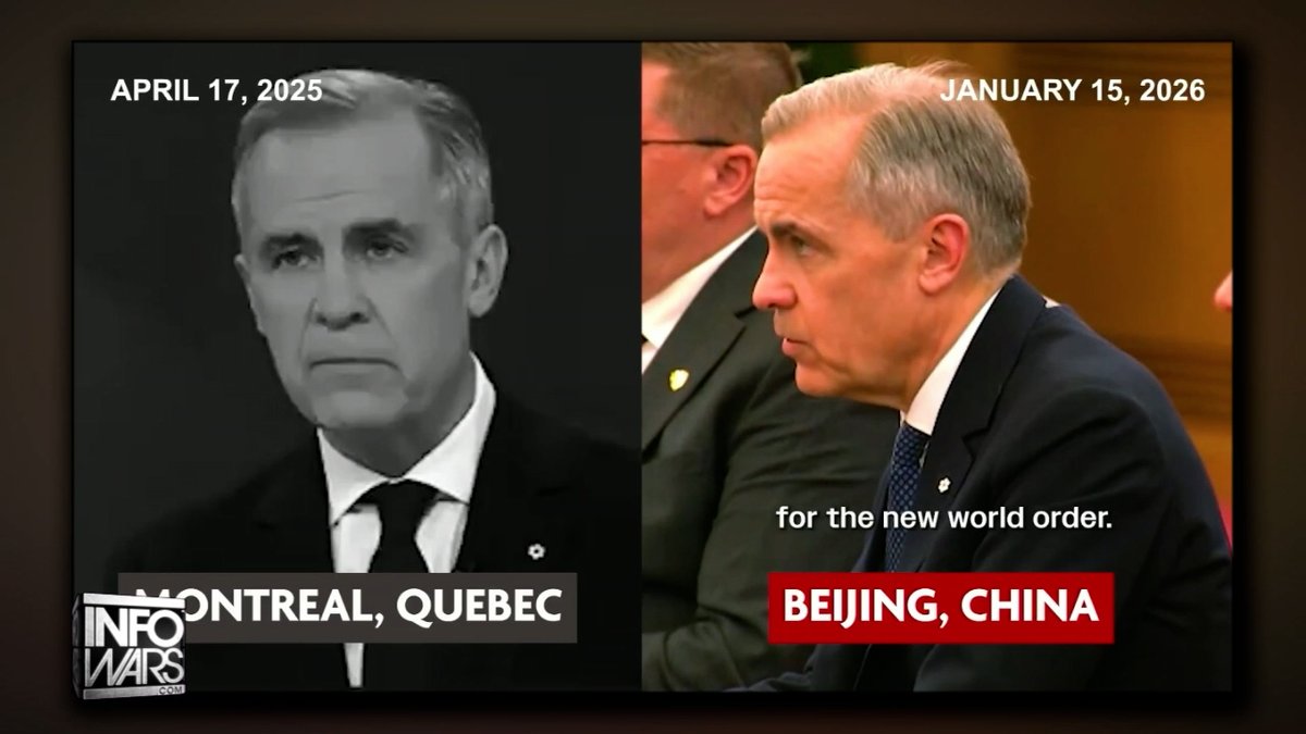 VIDEO: "The Progress We Have Made In The Partnership Sets Us Up Well For The NEW WORLD ORDER!" Canadian PM Mark Carney Tries To Salvage The Highly Damaged NWO System By Strengthening Relationship With China Who- Less Than A Year Ago- He Described As, "The Biggest Security Threat To Canada!" Rebel News Founder Ezra Levant Responds To PM Carney Taking Canada Closer To A Communist Dictatorship