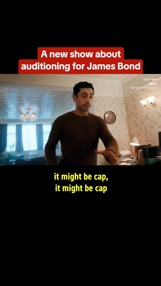 Riz Ahmed plays an actor who suddenly becomes a frontrunner to play the new James Bond in Bait: