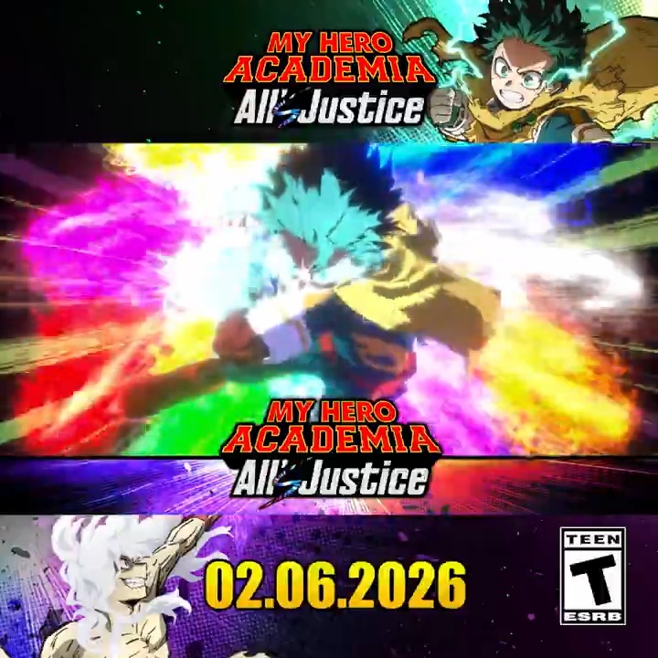Take control of spectacular 3v3 battles and dive into a variety of game modes in MY HERO ACADEMIA: All's Justice, where you can experience U.A. High hero training, game original episodes, and the climatic Final War!
