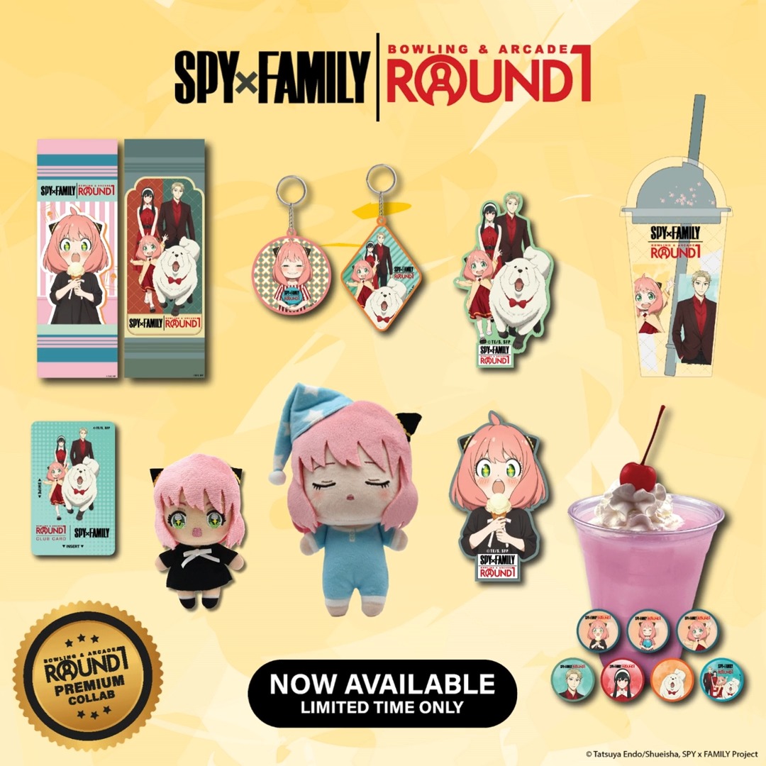 Your mission has officially started 🎯 SPY x FAMILY premium collaboration is here at Round1! Join the operation, unveil all-new items, and see if you can collect them all! 🕵️ Available now at all Round1 USA locations! But the mission doesn't stop here...stay tuned for more intel coming 3/2/2026! 👀 Even Bond's already sniffing out the fun. 🐾 🔗 Click the link for full details #Round1USA #round1 #arcade #bowling #SPY_FAMILY #Round1PremiumCollaboration
