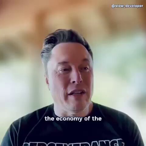 ELON: THE FUTURE ERASES SHORTAGE Elon is excited about the economy ahead and it won’t look anything like today’s. In the version he’s pushing for, the good one, AI and robotics flip the script so hard that scarcity just… disappears: “The economy of the future is going to look quite different from where it is today. With AI and robotics, in the good scenario we’re working toward, there will be no shortage of products and services for anyone. Basically anyone will be able to have any products they want.” Source: Haider.