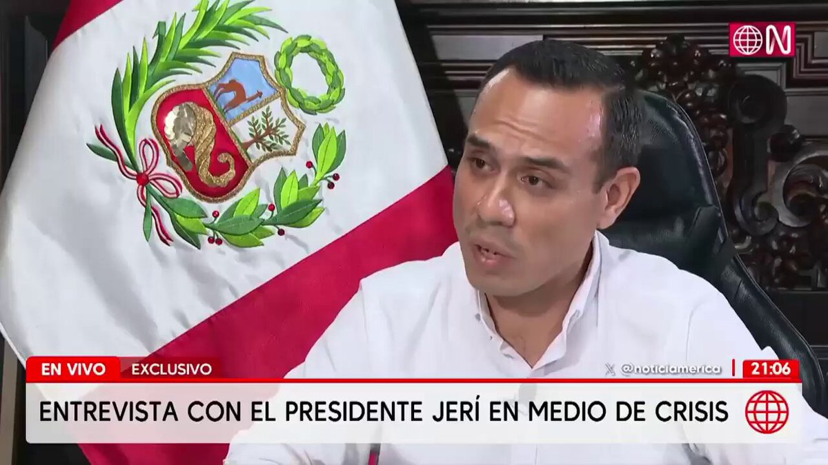 Un José Jeri nervioso, dice que el empresario chino condenado por tala ilegal de madera, estaba de "COCINERO" en el Chifa de Zhihua Yang ¿Este sujeto cree que somos idiotas? ¡Patético!