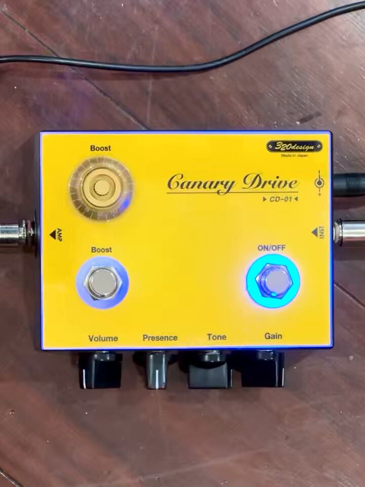 320Design『Canary Drive』 JC-120に繋いでみましたが、良い感じだなぁ。