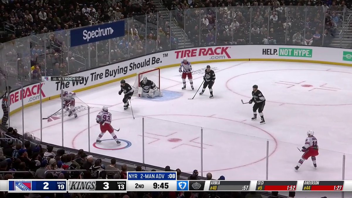 A SEQUENCE OF SAVES, STOPS AND SPECTACULAR DEFENSE FROM ANTON FORSBERG AND THE @LAKINGS 😮