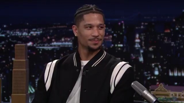 .Josh Hart is confident the NEW YORK KNICKS can win the championship this season 👀 #FallonTonight