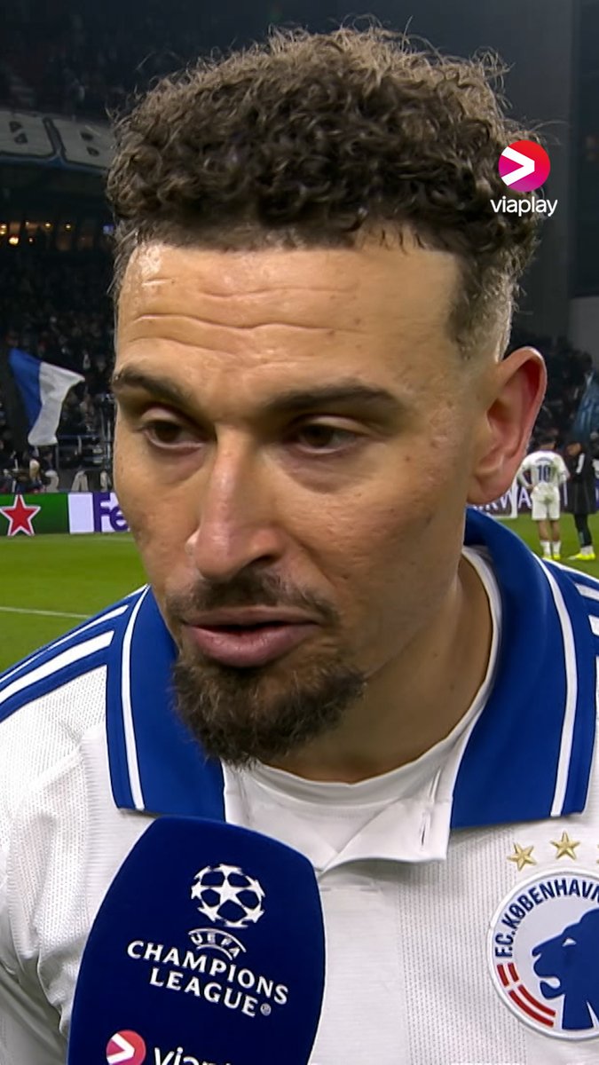 "Det är en skitstraff" ❌ Jordan Larsson om straffen mot Napoli – satte dit returen för Köpenhamn som fick med sig oavgjort ⚽️