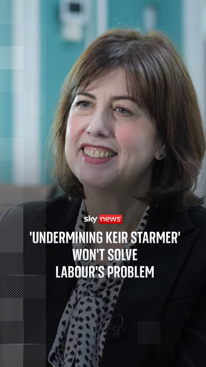 Deputy Labour leader Lucy Powell sat down with Sky's political editor Beth Rigby to discuss the challenges the party faces this year. 'We are not going to be successful for those that we're here to serve if we turn in on ourselves,' Powell said.