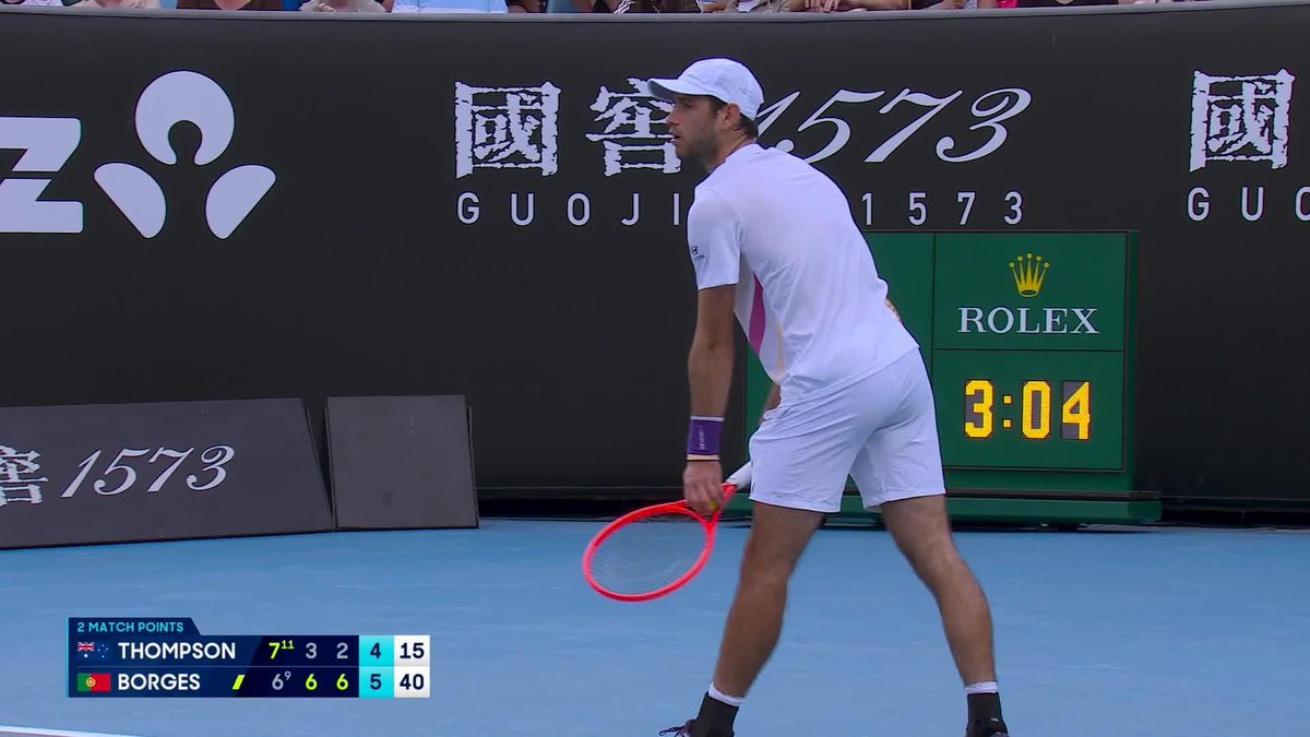 Nuno Borges está na terceira ronda do Australian Open! 💪