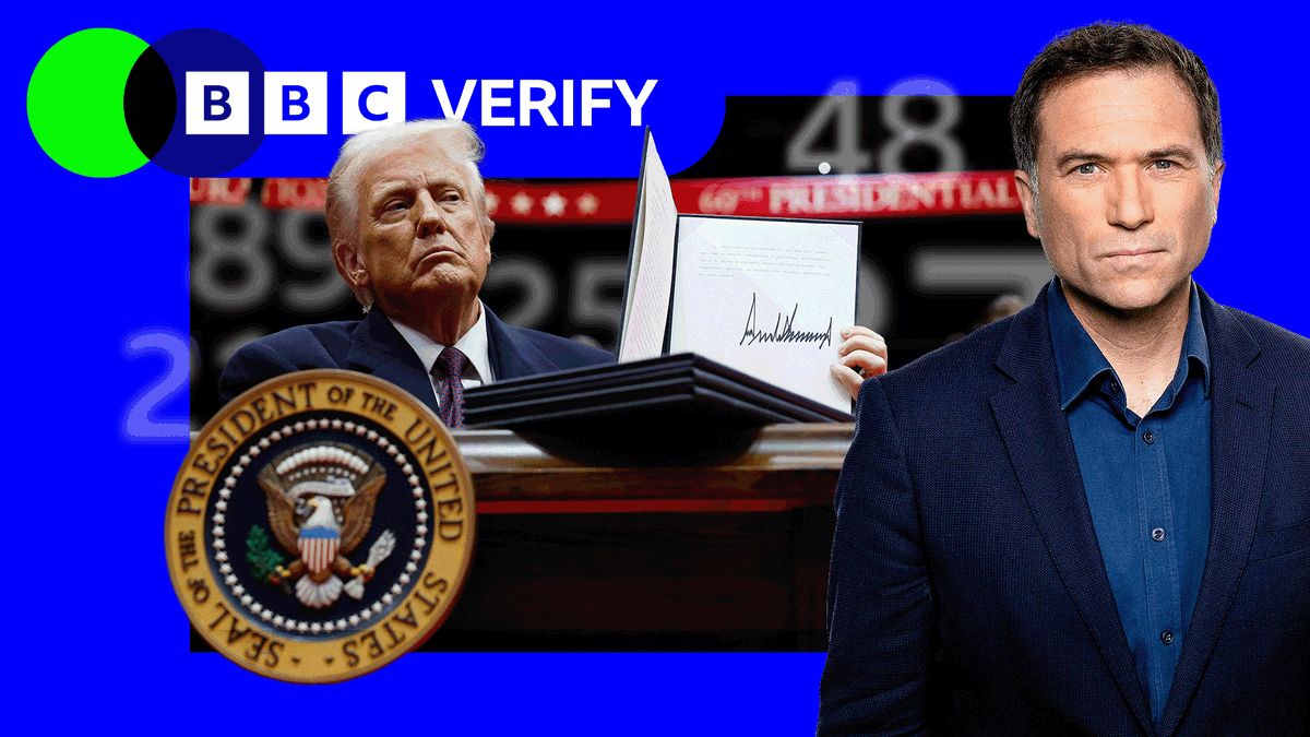 BBCニュース - 【検証】トランプ米大統領の1年を数字で振り返る