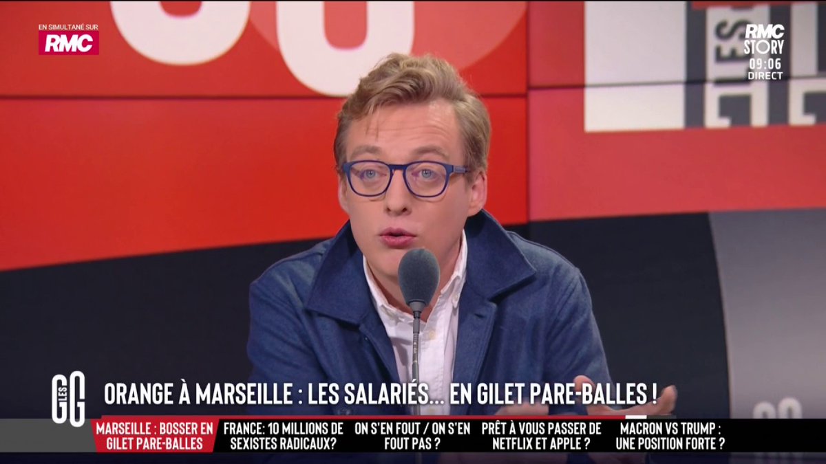 🤳 Orange à Marseille : les salariés invités à porter… des gilets pare-balles ! 🗣️ Antoine Diers : "Cet exemple nous montre la faillite absolue de l'État. C'est pas une petite PME qui est en difficulté, c'est Orange. C'est une incapacité de l'État à rétablir l'ordre." #GGRMC