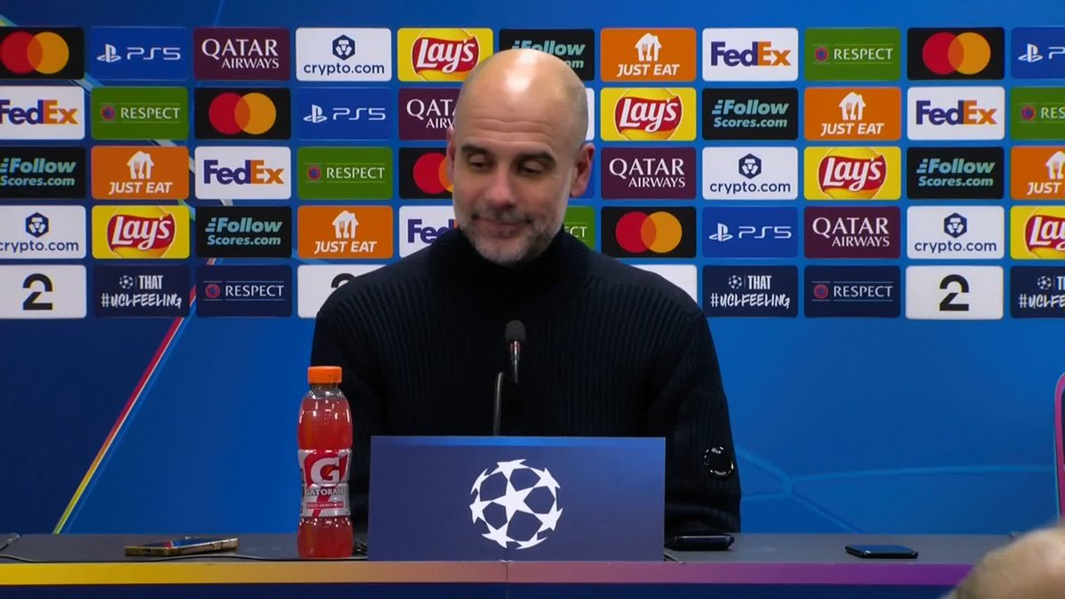 "Everything is going wrong." 😖 Man City manager Pep Guardiola reacts to their shock 3-1 defeat to Bodo/Glimt 🗣️