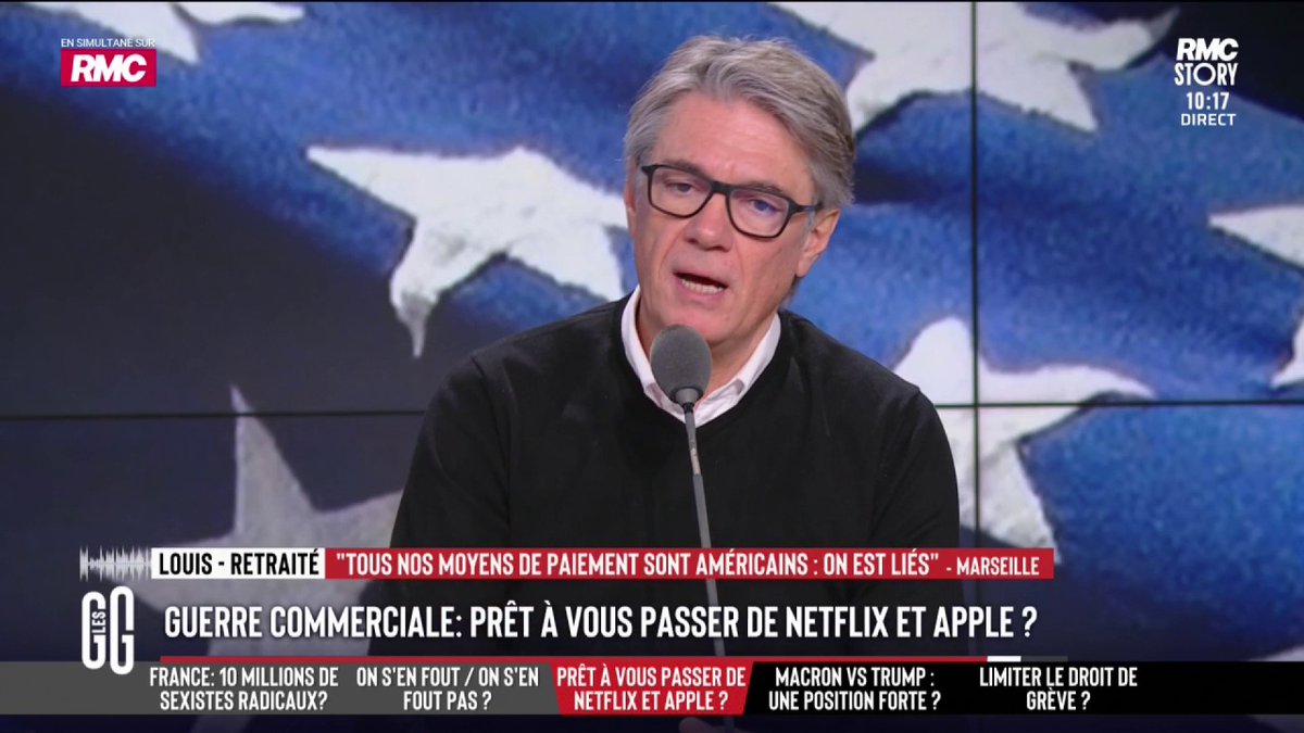 🇺🇸 Louis, retraité, au 3216 : "Le Groenland, c'est une colonie danoise, je ne vois pas pourquoi on s'en mêle ? La France avait une colonie en Algérie, personne ne nous a soutenu en Europe quand ils voulaient être indépendants." #GGRMC