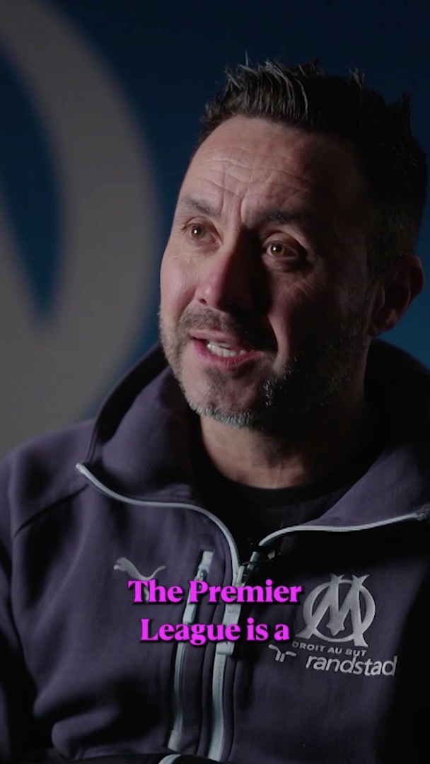 Is Roberto de Zerbi intrigued by a return to the Premier League? 👀