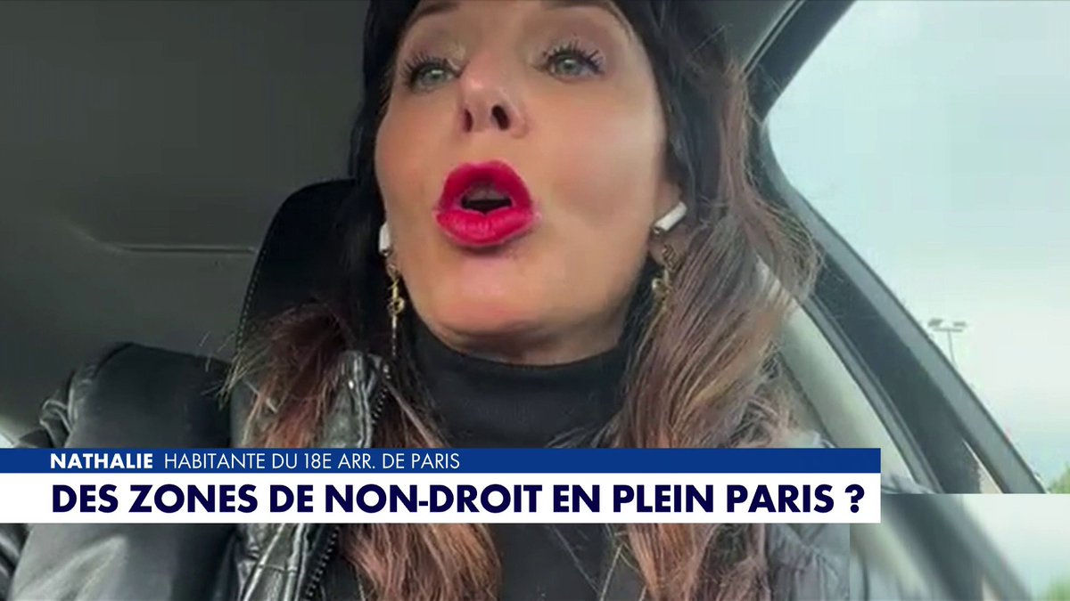 «Le maire du 18e arrondissement ne se soucie absolument pas de l'insécurité», dénonce Nathalie, une habitante du quartier, dans #MorandiniLive