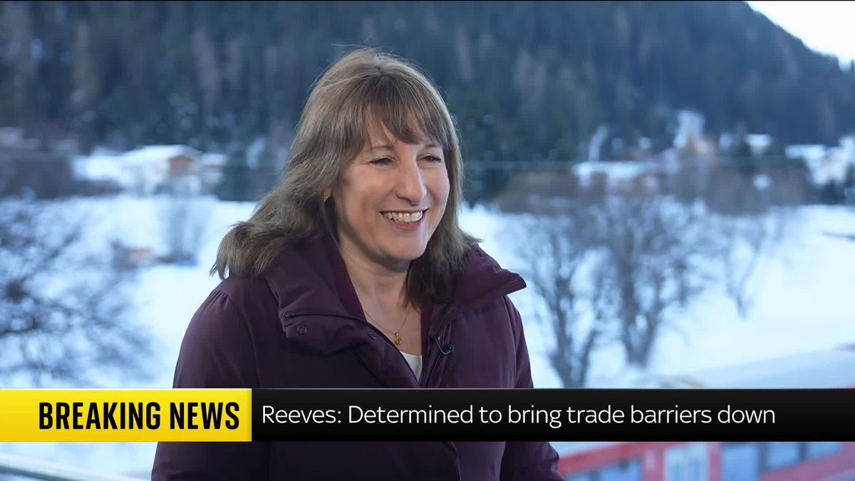 Chancellor Rachel Reeves says Britain will not be "buffeted around" by American threats to levy fresh tariffs as part of its pursuit of Greenland. Watch her interview with Paul Kelso ⬇️ 📺 Sky 501, Virgin 602, Freeview 233 and YouTube